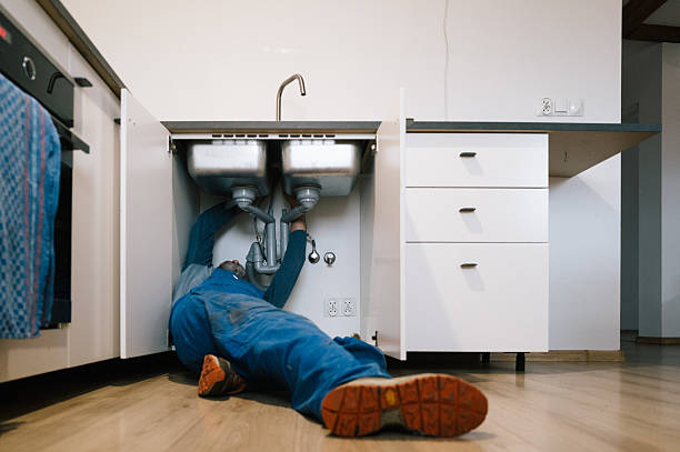 Professional Leak Detection technician working in Waynesville, NC